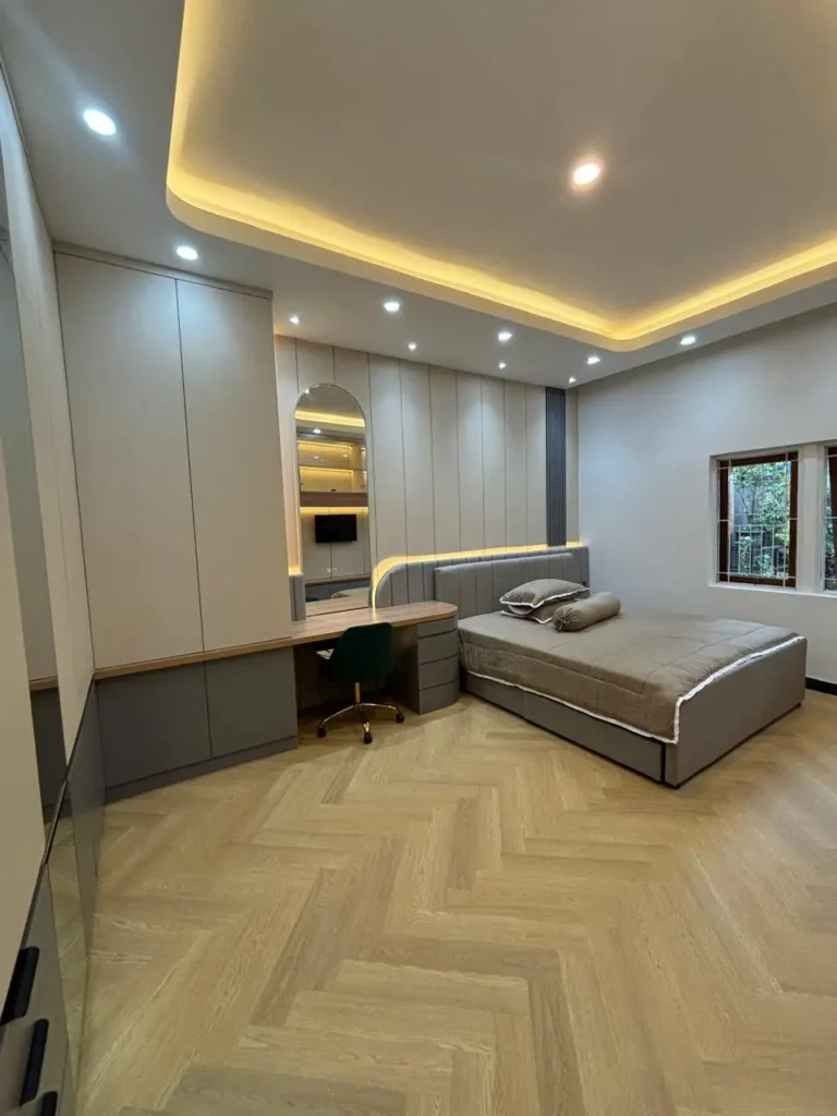 desain interior kamar arka struktura